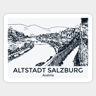 Altstadt Salzburg - Austria Sticker